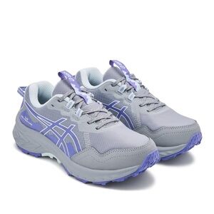 ASICS Women's Gel Venture 10 Trail Shoe - Gray and Lavender